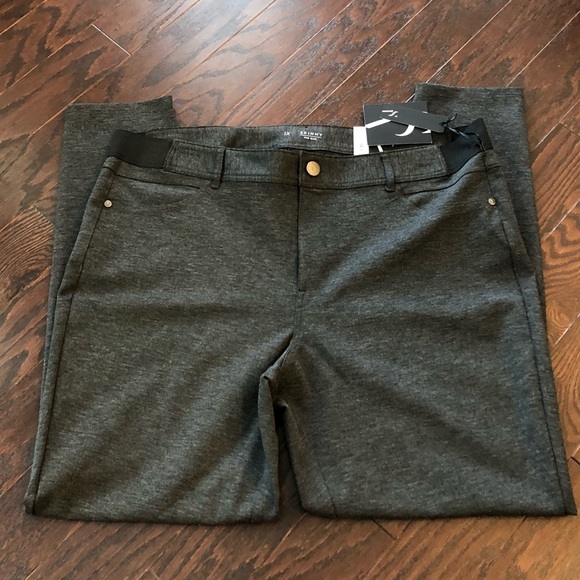 women's simply vera vera wang everyday luxury ponte skinny pants